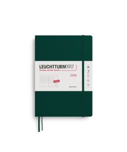 Week Planner Composition (B5) 2026, Forest Green