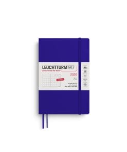 Monthly Planner & Notebook Paperback (B6+) 2026, 16 Months, Softcover, Ink