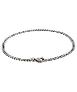 Classic Cuban Link Bracelet Stainless Steel (215 x 3mm)