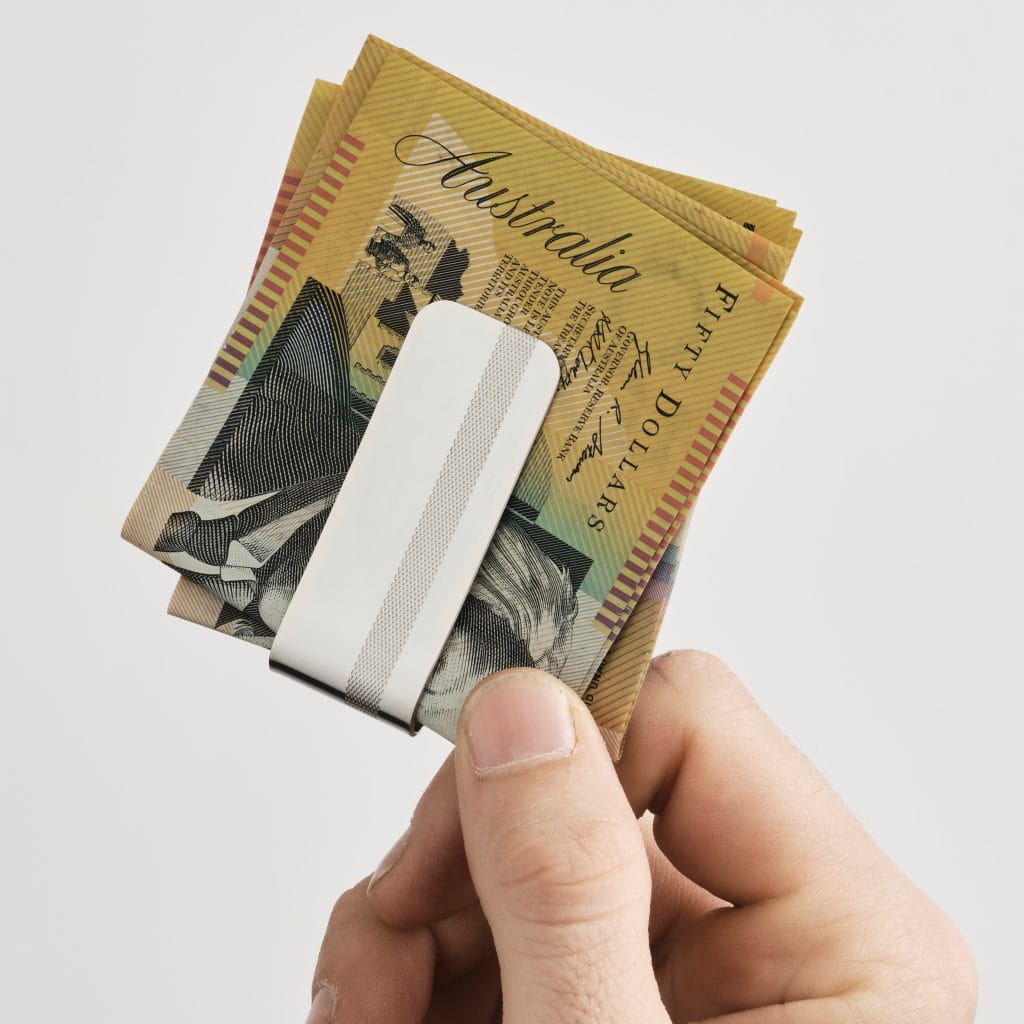stainless steel money clip – how to use a money clip with folded notes