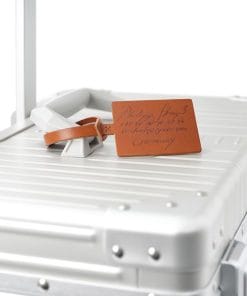 LEGENDÄR Leather Tag Set IDENTIFY Chestnut
