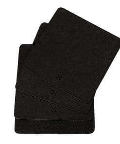 LEGENDÄR Leather Coaster DRYNK - black