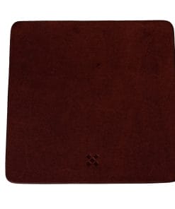 Alternative view of LEGENDÄR Leather Coaster DRYNK - mocha
